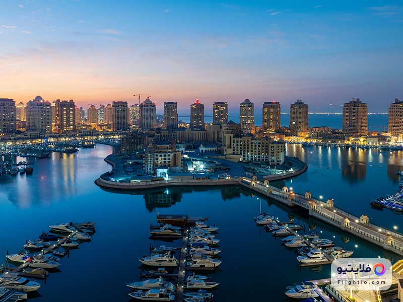 با حضور در مروارید قطر، حس قدم‌زدن در سواحل مدیترانه‌ای را در خاورمیانه خواهید داشت , بساط انواع تفریحات دریایی هم در این جزیره به راه است.