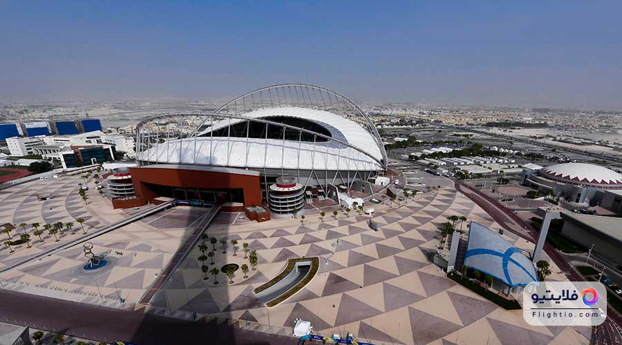 استادیوم بزرگ و بین‌المللی خلیفه قطر
