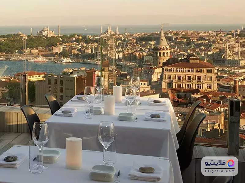 رستوران نیکول یکی از رستوران های پرطرفدار استانبول است