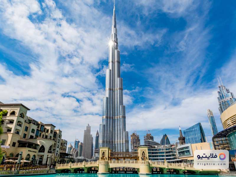 برج خلیفه از جاهای دیدنی دبی
