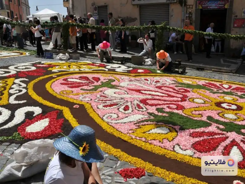 فستیوال گل نوتو (Taormina Flower Festival)