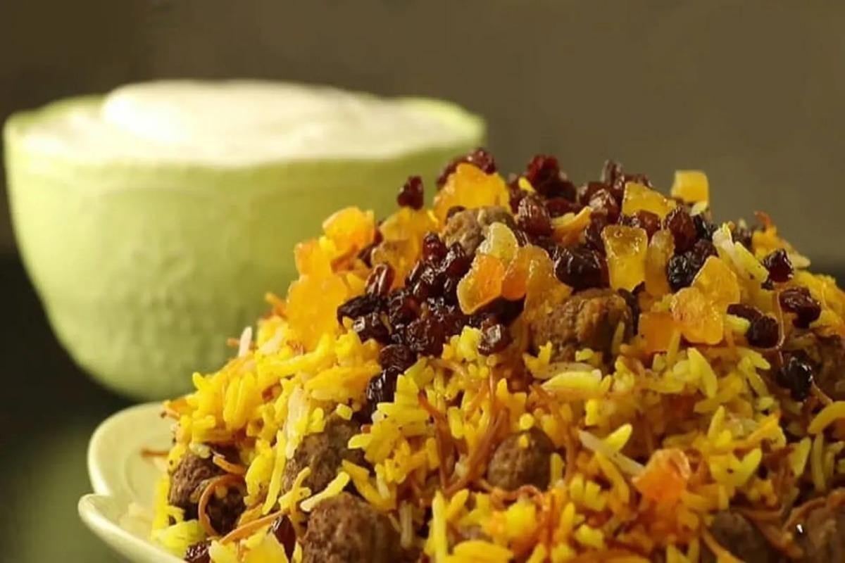 رشته ‌پلو مشهدی