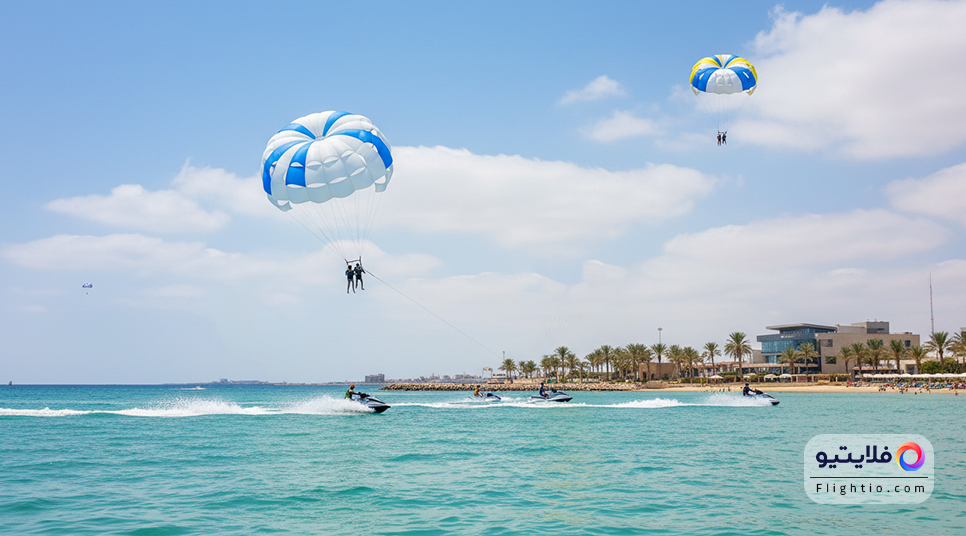پاراگلایدر سواری در کیش