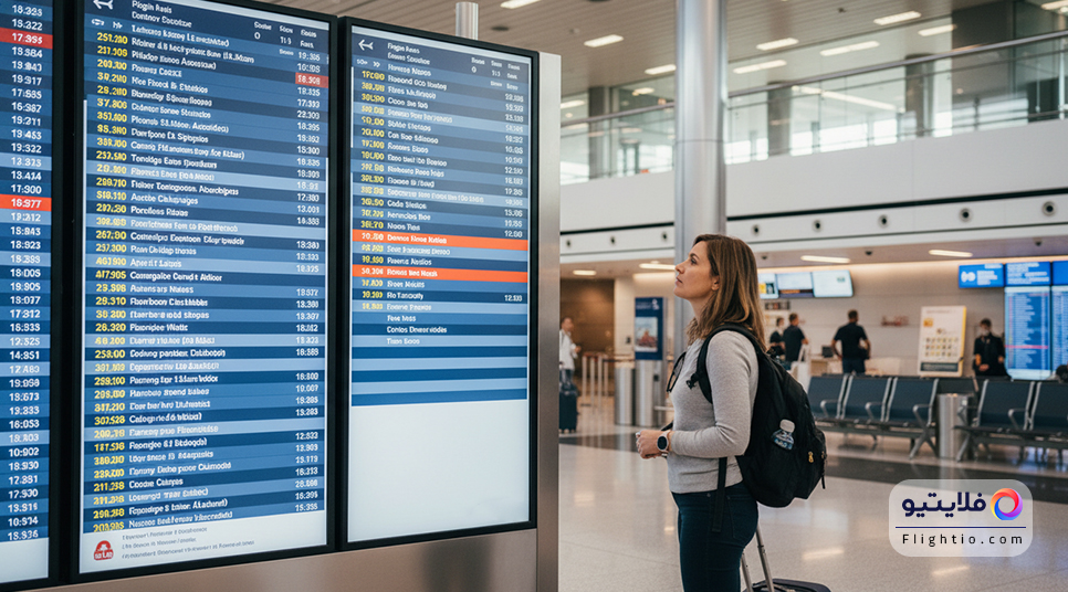 اطلاعات پرواز فرودگاه مهرآباد