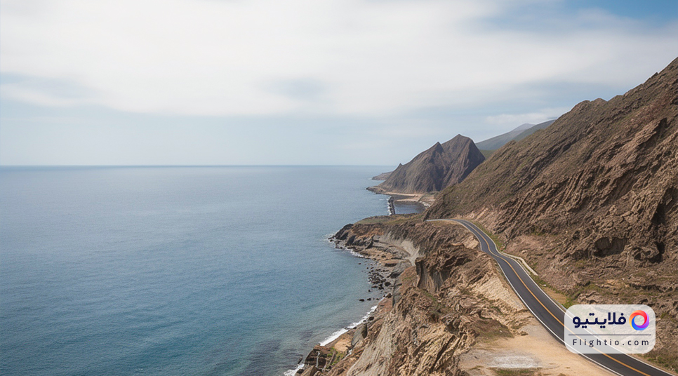 جاده ساحلی مقام به بستانو